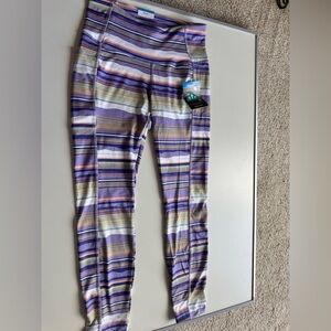 Columbia Multicolor Striped Leggings